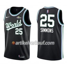 NBA Philadelphia 76ers Trikot Ben Simmons 25 Nike 2019 Rising Star Swingman - Herren